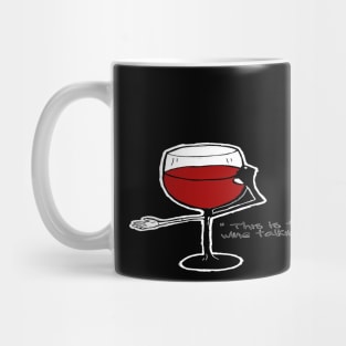 Red Wine Love - This is the Wine Talking Mug